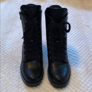 Capezio combat boots never worn